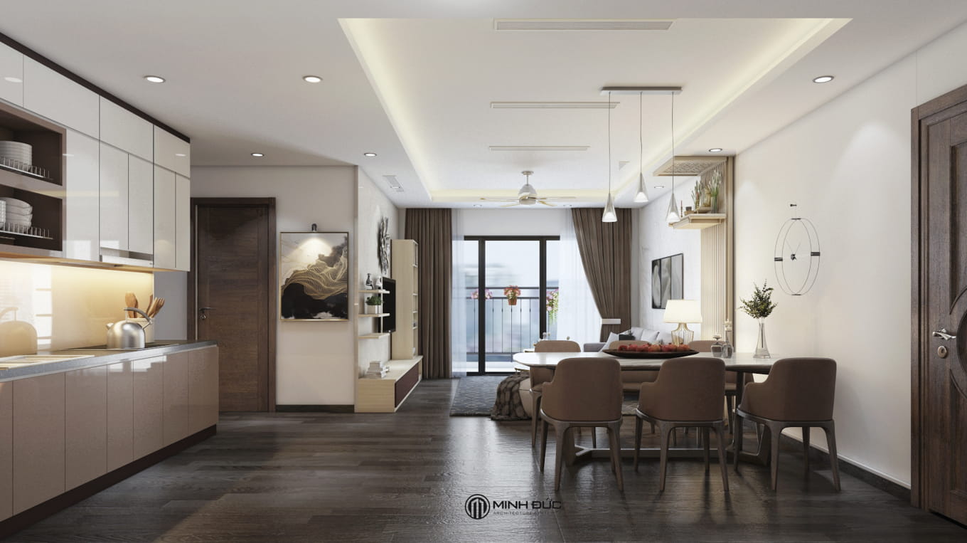 Thiết kế nội thất chung cư ANH CUONG GREEN-PARK3