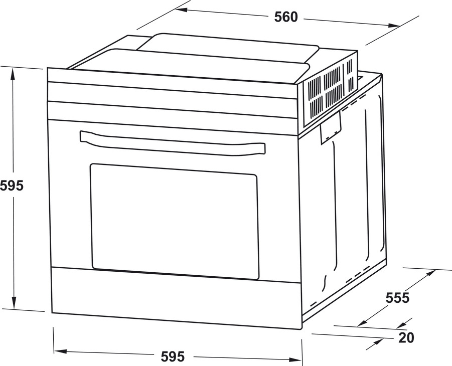 Lò nướng âm tủ HAFELE  HO-4K70A